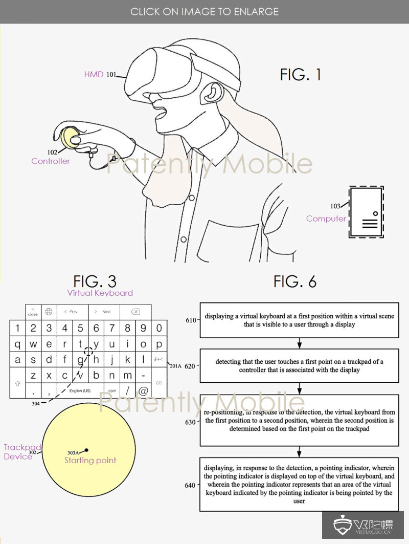 Facebook新专利曝光：用于卡塔尔世界杯官方
的虚拟键盘触控板
